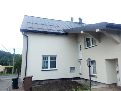 Rekonstrukce střechy s nadkrokevní izolací v Mladých Bukách