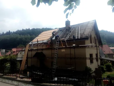 Rekonstrukce střechy Prefalz se zateplením