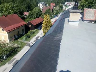 Rekonstrukce střechy v areálu Japio
