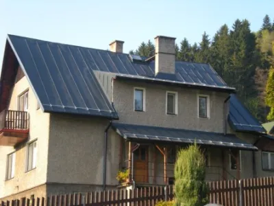 Falcovaná střecha Prefalz ve Svobodě nad Úpou (2008)