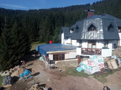 Falcovaná střecha Prefalz s odvětráním