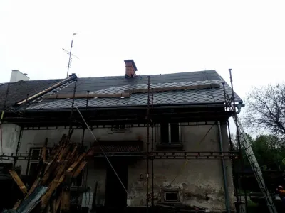 Rekonstrukce krovu a falcované krytiny