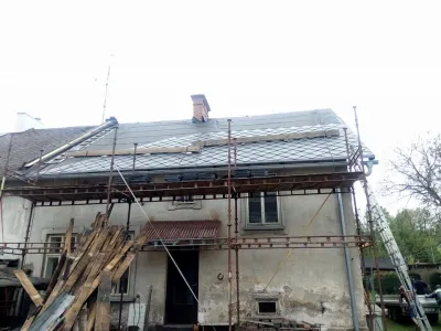 Rekonstrukce krovu a falcované krytiny