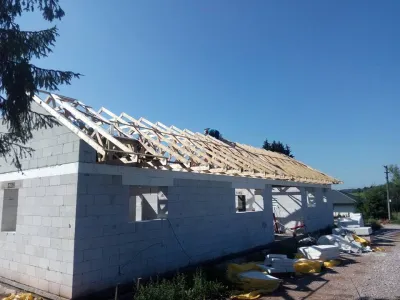 Střecha Comaxfalc na OSB podkladu