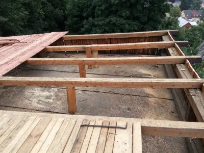 Rekonstrukce střechy od krovu po krytinu