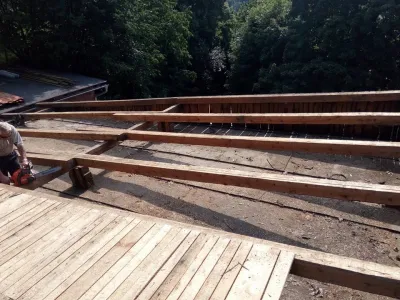 Rekonstrukce střechy od krovu po krytinu