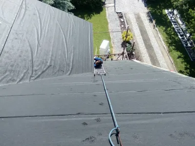 Prefalz Stucco s hliníkovými žlaby