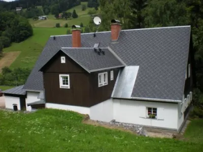 Výměna krytiny za šablony Capaco ve Velké Úpě (2009)