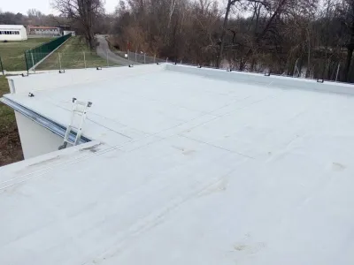Obnova hydroizolace ploché střechy