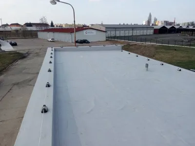 Obnova hydroizolace ploché střechy