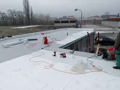Hydroizolace ploché střechy provozního objektu