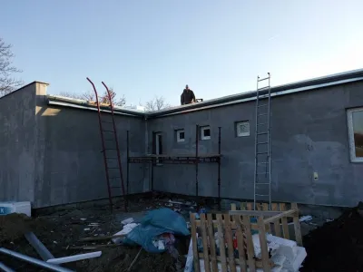 Nová střecha přístavby