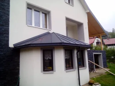 Oplechování střechy arkýře