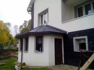 Oplechování střechy arkýře