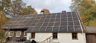 Rekonstrukce střechy chalupy se zateplením