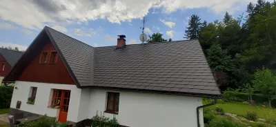 Obnova střechy venkovského domu