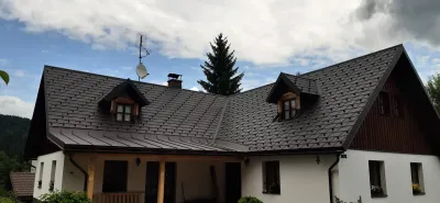Obnova střechy venkovského domu