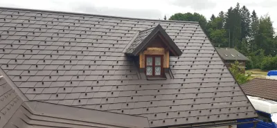 Obnova střechy venkovského domu